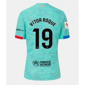 Barcelona Vitor Roque #19 Tredje Tröja Kvinnor 2023-24 Kortärmad